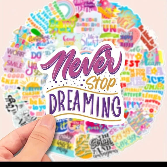 Colorful Inspirational Sticker Set - Picture 2 of 4